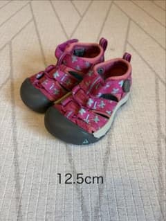 KEEN ベビーサンダル ピンク 12.5cm - 5