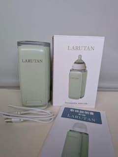 LARUTAN モバイルミルクウォーマー 充電式 哺乳瓶ウォーマー 取説付のサムネイル