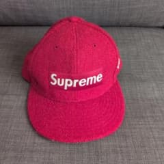 Supreme 赤 キャップのサムネイル