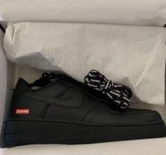 Supreme Air Force 1 ブラックスニーカーのサムネイル