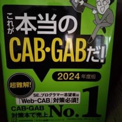 これが本当のCAB・GABだ! 2024年度版 【Web―CAB・GAB Co…のサムネイル