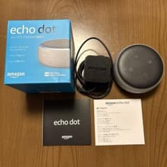 Amazon Echo Dot 第3世代 本体 箱 ACアダプター 説明書つき - メルカリ