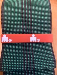 【新品】ロッキールーム ストレッチバンド L 緑 体の硬い方・高身長のサムネイル