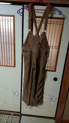 コーデュロイサロペットパンツのサムネイル