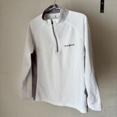 モンベル クール ロングスリーブジップシャツ キッズ 140のサムネイル