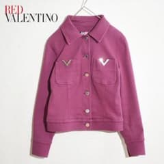 RED VALENTINO/ヴァレンティノ】 デニムジャケット パープル - メルカリ