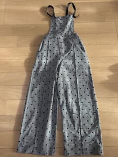 ANNA SUI mini チェック柄オーバーオールのサムネイル