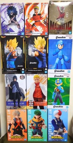 最新プライズフィギュア　ドラゴンボール　ロックマン　24点セット　まとめ売り ドラゴンボール ナルト ヒロアカ ロックマン プライズフィギュア