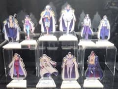 u*e님 절대적 정의 이치반 복권 원피스 아크릴 피규어 10체 세트 미
