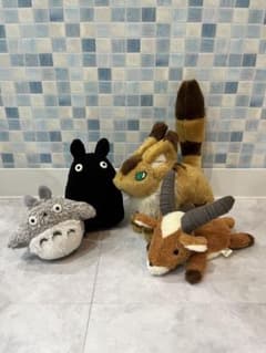 スタジオジブリ ぬいぐるみ 4点セットのサムネイル