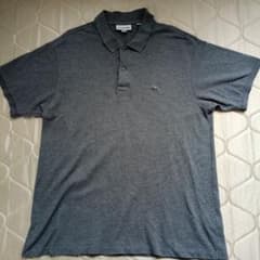 A*a様 LACOSTE グレー ポロシャツ XL - メルカリ