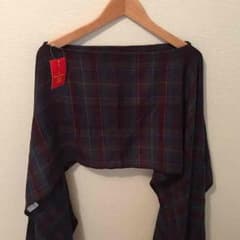 新品タグあり！日本製＊vivienneケープのサムネイル