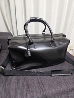 値下不可❗激レア❗dunhill　オールレザーボストンバッグのサムネイル