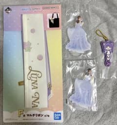 FRUITS ZIPPER 나카가와 루하 이치 반 쿠지 D상 F상 G상 루나피