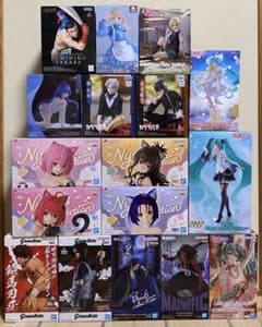 【新品・未開封】 最新含む プライズフィギュア まとめ売り 17体セット
