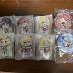 ホロライブ アクリルスタンド 缶バッジ セットのサムネイル