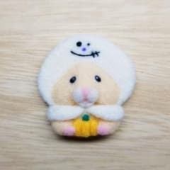 羊毛フェルト♡ハムスター♡ハロウィンのサムネイル