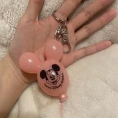 東京ディズニーリゾート ミッキー バルーン キーホルダー ピンクのサムネイル
