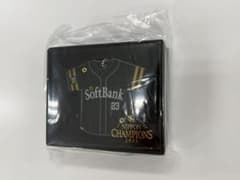 日本一記念 周東佑京選手着用済み Sh20thユニフォーム入りキーチェーン