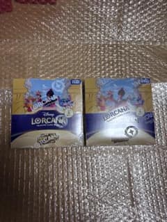 新品未開封 ディズニー ロルカナ イングランド探訪 2BOXシュリンク付き