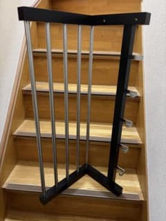 IKEA TJUSIGラック、棚コートフック　ブラック79cm