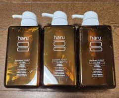 クク様【新品未使用】haru kurokami スカルプ シャンプー 3本セットのサムネイル