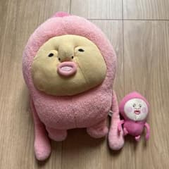 [희귀/초기품] 고비토즈칸 도감 카쿠레모모지리 봉제인형