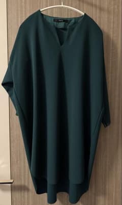 Munich★七分袖チュニック★グリーン