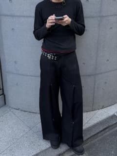 NULLUS 24AW WOOLBLENDTAILORED TROUSER - メルカリ
