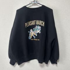 continue de NICE CLAUP スウェット ブラック Fサイズのサムネイル