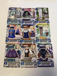 アイカツ カード 9枚セット ロリゴシックのサムネイル