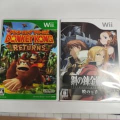Wii 동키 콩 리턴스 & 강철의 연금술사