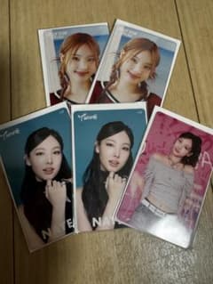 TWICE オフラインくじ ナヨン クリアトレカセットのサムネイル