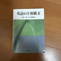 英語の主要構文のサムネイル