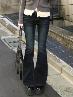 emmy スキニーフレアデニムパンツのサムネイル