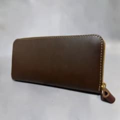 美品　HERZ orgen 長財布　ブラウン　レザー　ラウンドジップ 美品 HERZ orgen 長財布 ブラウン レザー ラウンドジップ - メルカリ