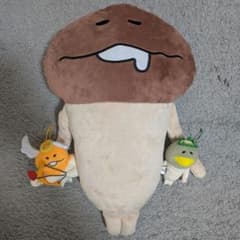 おさわり探偵なめこ栽培キットぬいぐるみ マスコット 3点セットのサムネイル