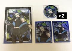 即日発送】グノーシア AGF限定 ラキオ メタリックカード 缶バッジ