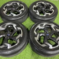 スバル純正アルミタイヤセット4本225/55R18管理212 - メルカリ