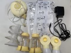 メデラ　電動搾乳機　& 母乳バッグ50枚のサムネイル