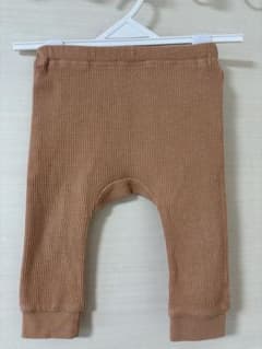 ベビー ワッフルパンツ テラコッタ 70〜80 秋服