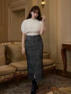 herlipto Hemingway CheckTweed LongSkirtのサムネイル