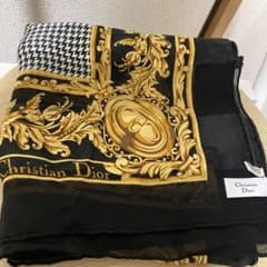 christian dior スカーフ　シルク100% 上質　未使用のサムネイル