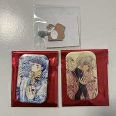 暁のヨナ大原画展 スクエア缶バッジ ヘアクリップ - メルカリ