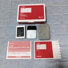 NTT docomo L-04D モバイルルーター 本体　予備バッテリー付きのサムネイル
