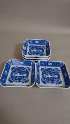 深川製磁 染付おしどり 角小皿 5枚セット 有田焼 - メルカリ