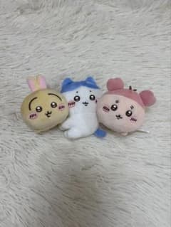 ちいかわ ぬいぐるみ マスコット 3点セット ハチワレ うさぎ 古本屋