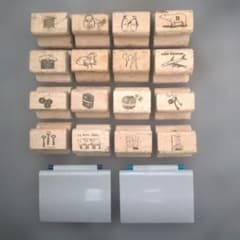 木製スタンプセット 多様なデザインのサムネイル