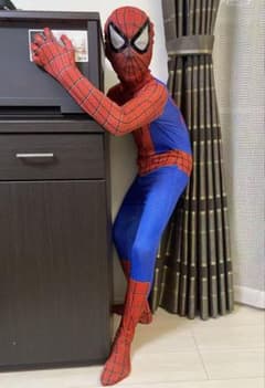 코스프레 할로윈 스파이더맨 가장 아이 어린이 이벤트 멋진 140cm