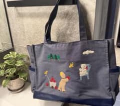 刺繍　ファミリア　マザーズバッグのサムネイル